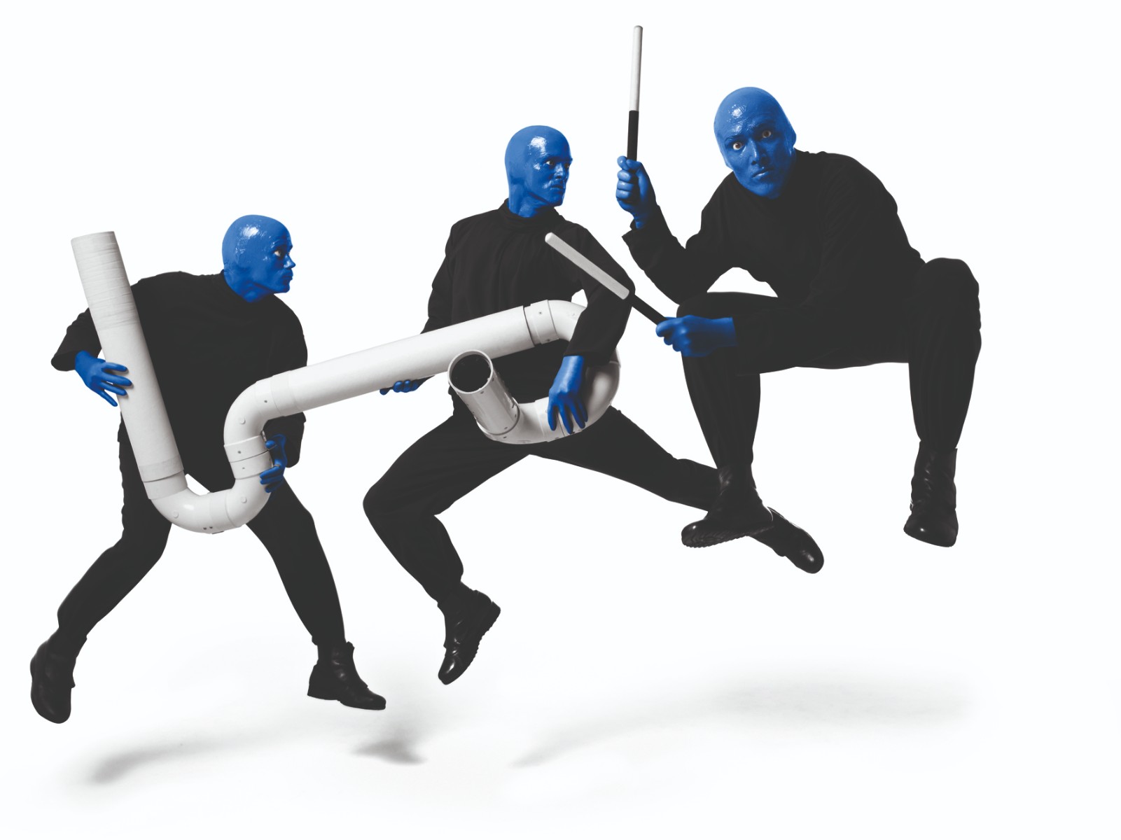 Включи голубой. Блю Мэн груп. Blue man Band. Blue man Group перформансы. Синий человечек.